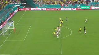 Paolo Guerrero casi vence a David Ospina de tiro libre en el amistoso Perú vs. Colombia [VIDEO]