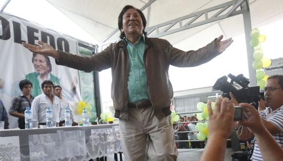 Alejandro Toledo fue elegido candidato presidencial de Perú Posible. (Perú21)