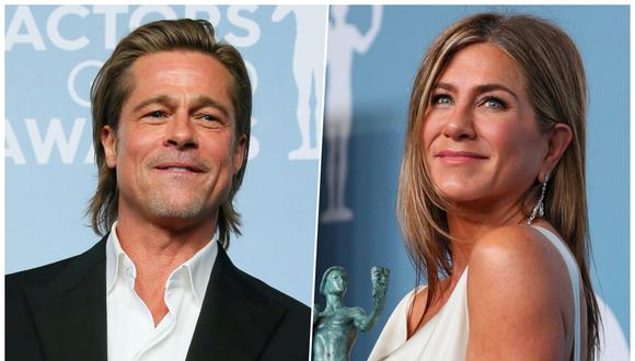 Jennifer Aniston tras encuentro con Brad Pitt: “Fue una locura” (Foto: AFP)