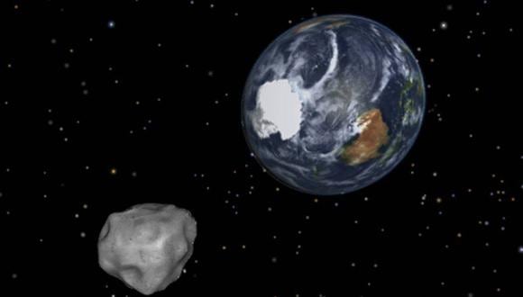 Un asteroide es un cuerpo rocoso que, según su composición, puede ser carbonáceo o metálico y suele tener actividad. (Foto: AFP)