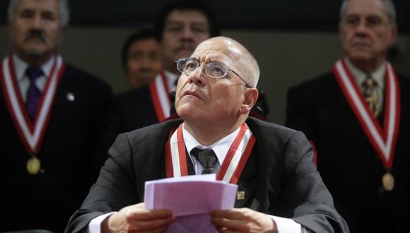JUZGADOR. San Martín presidió la sala que condenó a 25 años de prisión a Fujimori. (Perú21)