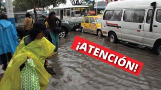 Senamhi advierte que las intensas lluvias continuarán hasta este domingo