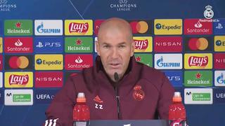 Zinedine Zidane no teme represalias: “Si nos metemos a pensar eso, la liamos”