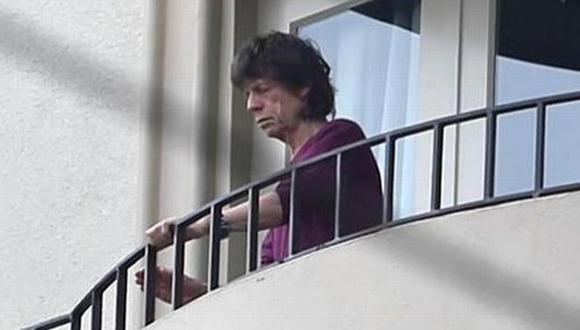 Difunden imágenes de Mick Jagger tras muerte de su novia. (Daily News)