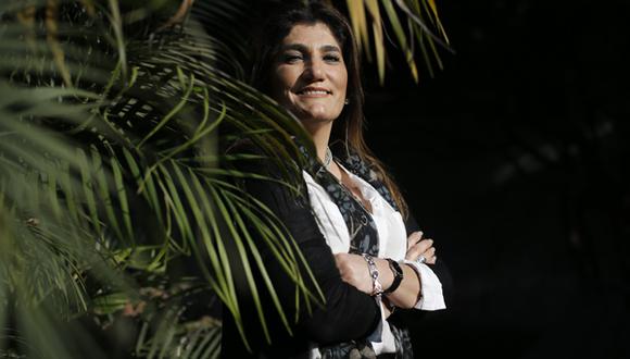 Ximena Ruiz Rosas, la hija del poeta y la productora de Jaime Bayly. (Foto: Mario Zapata)