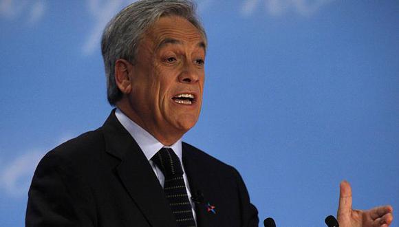 Sebastián Piñera también dijo que la reforma del sistema electoral no es prioridad. (AP)