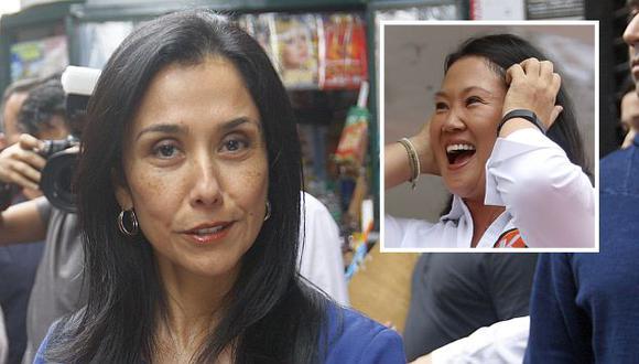 Siguen los ataques de Nadine Heredia, esta vez contra Keiko Fujimori. (Perú21)
