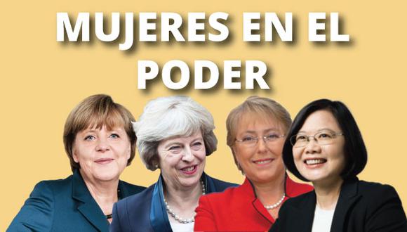 Estas son las mujeres en el poder (Composición Peru21)