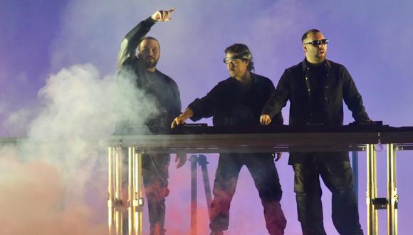 Swedish House Mafia. (Foto tomada con Motorola G100 por Javier Zapata)