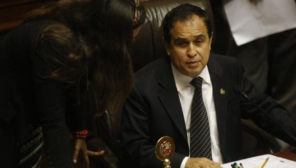 Fredy Otárola reiteró que no postulará a la reelección. (Mario Zapata)