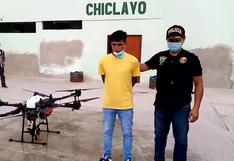 Chiclayo: Sujeto intentó robar dron gigante, pero no lo logró porque pesaba demasiado | VIDEO