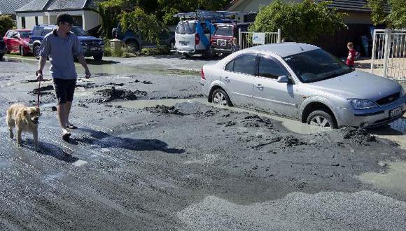 Días antes de la Navidad, dos fuertes sismos azotaron a Christchurch. (Reuters)