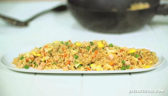 Antes de mezclar todos los ingredientes, es necesario que el arroz esté completamente frío.&nbsp; (Foto: Las Javi Recetas)