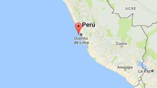 Sismo de magnitud 4,0 se reportó esta madrugada en Lima