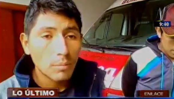 Los bomberos de la provincia de Nazca se han movilizado a la zona con la finalidad de ayudar a los mineros atrapados. (Captura de TV)