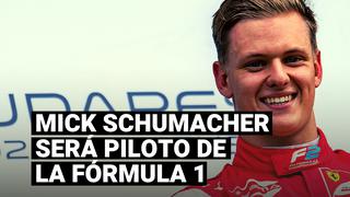 Mick Schumacher será gran novedad la Fórmula 1 con la escudería Haas en 2021