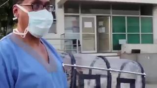 Enfermeras de Hospital Rezola de Cañete fabrican cápsula para pacientes con coronavirus