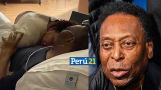 ¡No está solo! Familiares de Pelé lo acompañan en el hospital en la víspera de Navidad
