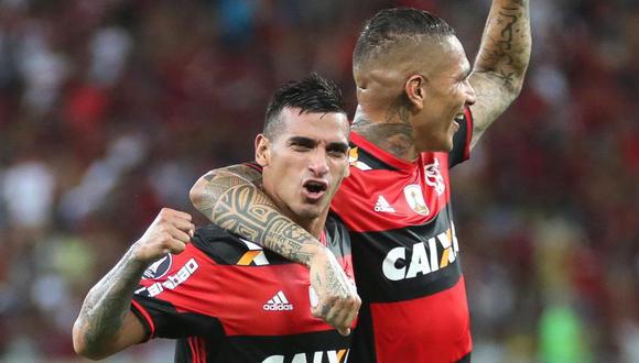 Coincidieron en el Flamengo del 2017 al 2018.