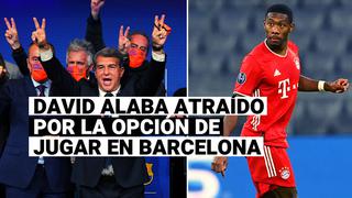 En Alemania aseguran que David Alaba llegaría al Barcelona con Laporta como nuevo presidente