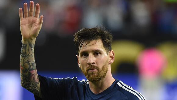 A pesar de la distancia, Lionel Messi demostró que está atento a la selección de Argentina.  (Foto: AFP)