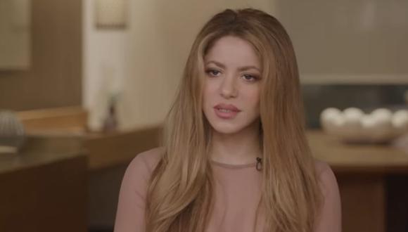 Shakira dio una entrevista al periodista Enrique Acevedo. (Foto: captura YouTube)