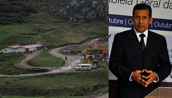 Humala Tasso negó que el suyo sea un gobierno sea antiminero. (USI)
