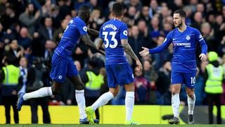 Con gol de Hazard, Chelsea empató 1-1 al con Wolverhampton por la Premier League