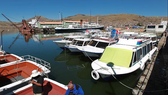 Uno de los proyectos contempla una inversión de S/ 18.3 millones para mejorar el embarcadero en el el Lago Titicaca. (Foto: El Comercio)