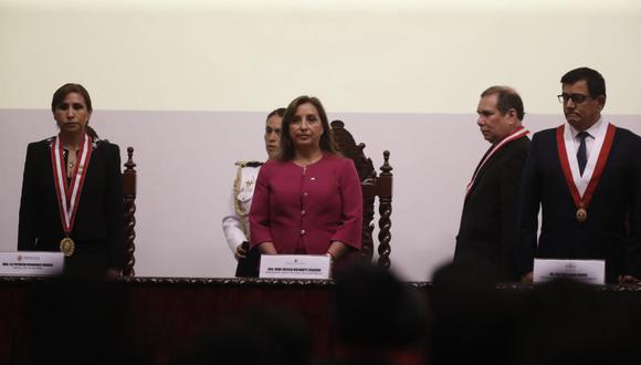 Patricia Benavides anunció investigación contra la presidenta. (Foto: GEC)