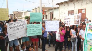 Desaire de ministros genera protestas en Piura [FOTOS]