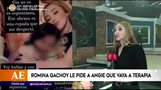 Romina Gachoy recomienda a Angie Jibaja que vaya a terapia 