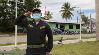 Loreto: Policía se graduó como contador tras rendir examen virtual en tambo del Midis ubicado en frontera con Colombia