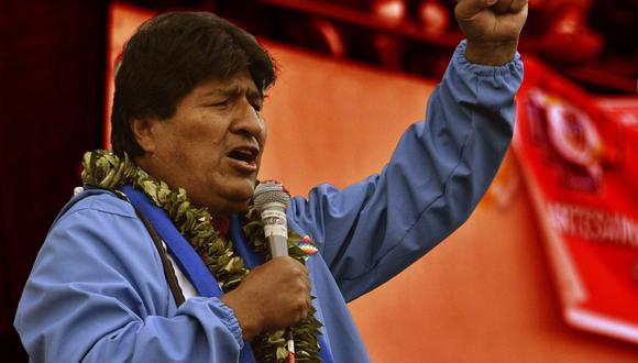 El expresidente Evo Morales busca insiste en expandir su proyecto Runasur en Perú. (Foto: AFP/ AIZAR RALDES)