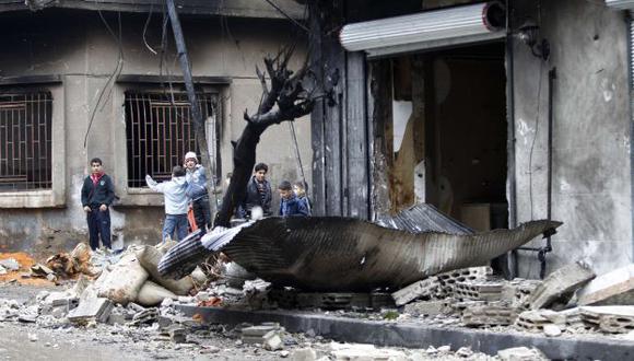 La ciudad de Homs es la más afectada debido a los constante bombardeos. (Reuters)