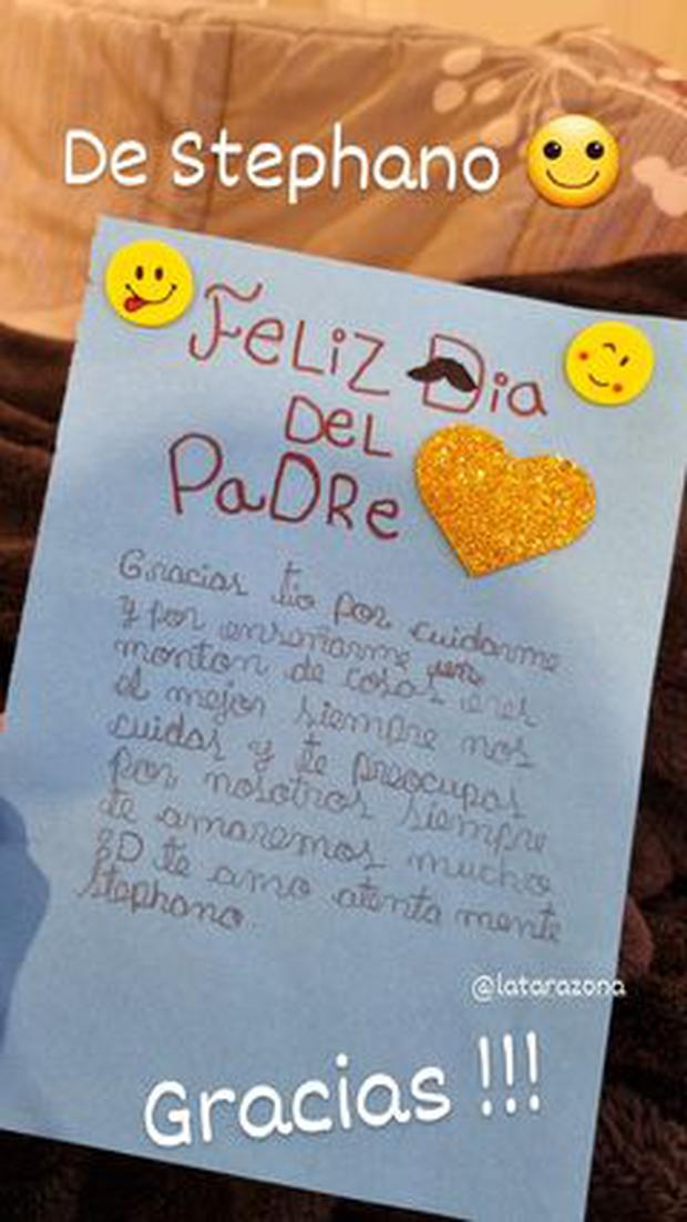 Hijo de Karla Tarazona le dedica emotiva carta a Rafael Fernández por el “ Día del Padre” | Instagram Farándula NNDC | ESPECTACULOS | PERU21
