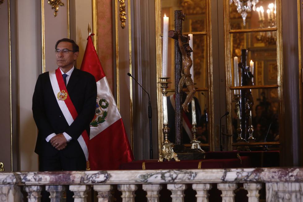 Martín Vizcarra: "Antes que deje el cargo, Toledo estará afrontando la justicia aquí" (Piko Tamashiro/Perú21)