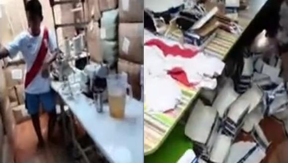 Incautan 8 toneladas de mascarillas N95 ‘bambas’ que se fabricaban en un taller en la Victoria  [VIDEO]