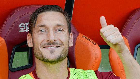 Totti jugó 786 partidos con la Roma y marcó 307 goles. (Gettyimages)