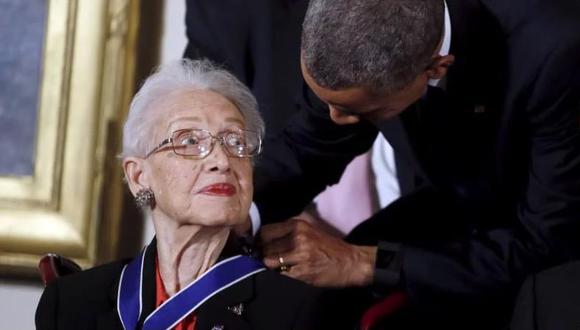 Katherine Johnson, la matemática de la NASA, falleció a los 101 años. (Foto: Reuters)