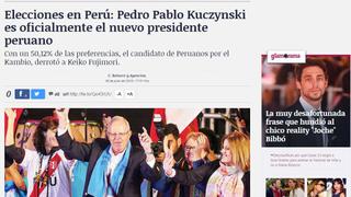 Medios internacionales destacan victoria de PPK en elecciones peruanas