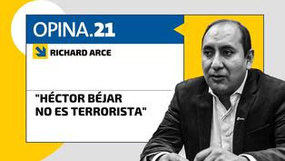 Richard Arce: “Héctor Béjar no es terrorista”