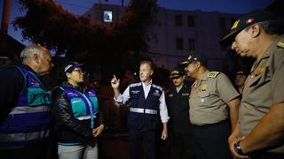 Jorge Muñoz lideró operación contra ambulantes en la Av. 28 de Julio [VIDEO]