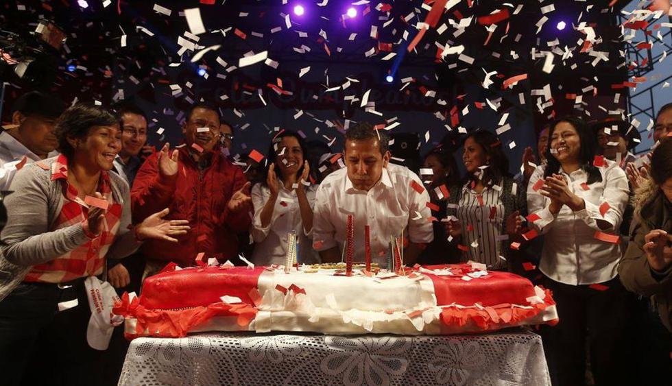 Ollanta Humala celebró, al ritmo de un huayno, su último cumpleaños en el poder. (Renzo Salazar)