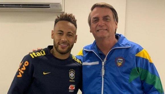 Presidente de Brasil demostró su amistad con el jugador de PSG y le deseó suerte cuando enfrente al poderoso  Bayern Múnich.