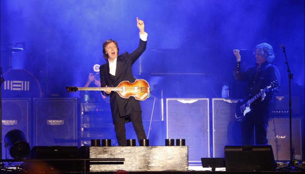 Paul McCartney se presenta por segunda vez en Lima. (Martín Pauca)