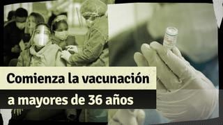 COVID-19: Inicia el proceso de vacunación para las personas de 36 y 37 años en Lima y Callao