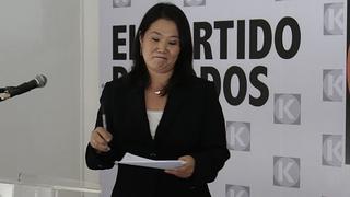 Keiko Fujimori cuestionó “endurecimiento del régimen carcelario” de su padre