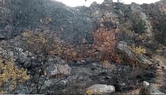 Áncash: COER reporta que últimos incendios forestales  ocasionaron daños en sitios arqueológicos (Foto: COER Áncash)