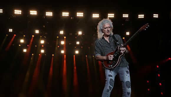 Bryan May, guitarrista de Queen, compartió tutoriales con sus seguidores. (Getty Images)
